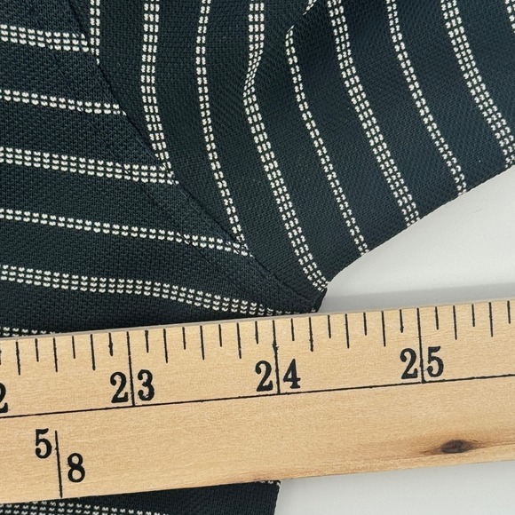 Nike Golf Men XXL Black White Striped Short Sleeve Polo Shirt Casual Lightweight - Picture 7 of 7